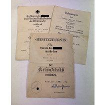 Urkunden Gruppe Krimschild