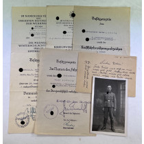 Urkunden Gruppe Waffen SS Division Totenkopf