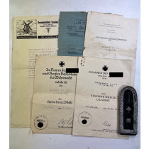 Urkunden Nachlass Jäger Regiment 741