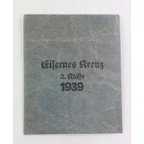 Verleihungstüte Eisernes Kreuz 2. Klasse 1939, Hammer & Söhne geringswalde
