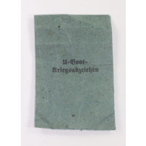 Verleihungstüte U-Bootskriegsabzeichen, Schwerin Berlin