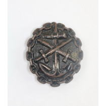Verwundetenabzeichen der Marine 1918 in Schwarz