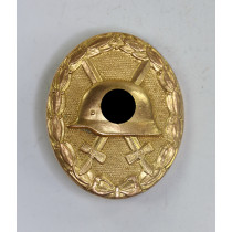 Verwundetenabzeichen in Gold 1939, Hauptmünzamt Wien (Buntmetall)