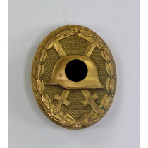 Verwundetenabzeichen in Gold 1939, Hauptmünzamt Wien (Buntmetall)