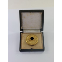 Verwundetenabzeichen in Gold 1939, Hauptmünzamt Wien, im Etui, Hauptmünzamt Wien III.