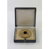 Verwundetenabzeichen in Gold 1939, Hauptmünzamt Wien, im Etui Hauptmünzamt Wien III.