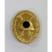 Verwundetenabzeichen in Gold 1939, Hst. 30, Buntmetall (Hauptmünzamt Wien)