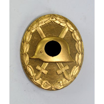 Verwundetenabzeichen in Gold 1939, Hst. 30 (Hauptmünzamt Wien), Buntmetall