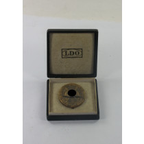 Verwundetenabzeichen in Gold 1939, Hst. 65, im LDO Etui