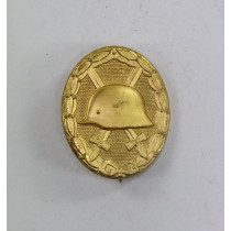 Verwundetenabzeichen in Gold 1957, Steinhauer & Lück, Lüdenscheid (früh)