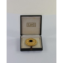 Verwundetenabzeichen in Gold, Hst. L/54, im Etui L/54