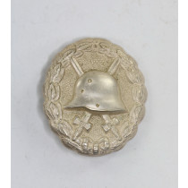 Verwundetenabzeichen in Silber 1918 (Buntmetall)