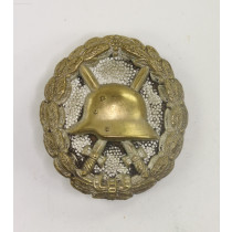 Verwundetenabzeichen in Silber 1918 (Buntmetall)