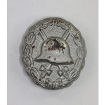 Verwundetenabzeichen in Silber 1918 (Buntmetall)