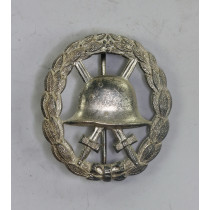 Verwundetenabzeichen in Silber 1918, durchnbrochen (Buntmetall)