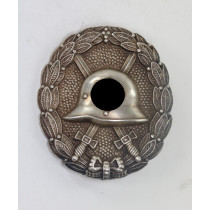 Verwundetenabzeichen in Silber 1939, 1. Form (Neusilber)