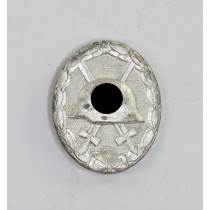 Verwundetenabzeichen in Silber 1939, Hst. 100 (Wächtler & Lange, Mittweida)