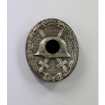 Verwundetenabzeichen in Silber 1939, Hst. L/15 (Otto Schickle, Pforzheim)