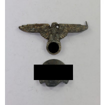 Waffen-SS, Totenkopf und Adler für die Schirmmütze (Bodenfund)