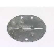 Wehrmacht Heer, Erkennungsmarke 4./ Schtz. Ers. Btl.73 - 4. Kompanie Schützen Ersatz Bataillon 73
