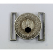 Wehrmacht Heer, Feldbindenschloss für Offiziere (Aluminium)