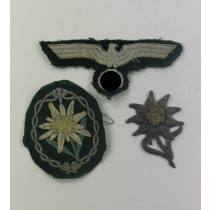 Wehrmacht Heer, Lot Effekten Gebiergsjäger