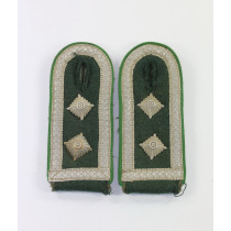 Wehrmacht Heer, Paar Schulterklappen Oberfeldwebel Jäger - Gebirgsjäger