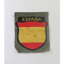 Wehrmacht Heer, Ärmelabzeiche für spanische Freiwillige der Blauen Division Espana