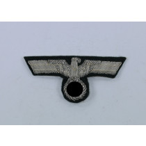 Wehrmacht Heer, Schirmmützenadler für Offiziere (handgestickt)