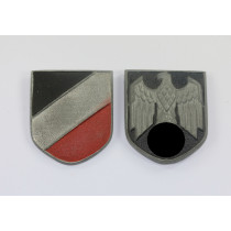 Wehrmacht Heer, Wappen- und Adlerschild für den Tropenhelm