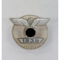 Wiederholungsspange 1. Klasse 1939, an Sternschraubscheibe, Wilhelm Deumer, Lüdenscheid