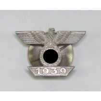 Wiederholungsspange 1. Klasse 1939, Hst. L/15, an Schraubscheibe