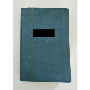  Adolf Hitler, Mein Kampf, blaue (!) Tornisterausgabe 14. Auflage 1943