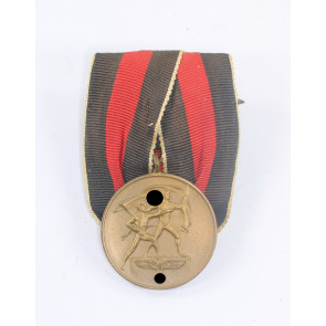  Anschlußmedaille Sudetenland (1. Oktober 1938), Einzelspange