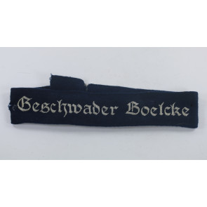  Luftwaffe, Ärmelband "Geschwader Boelcke" für Offiziere (Metallfaden)