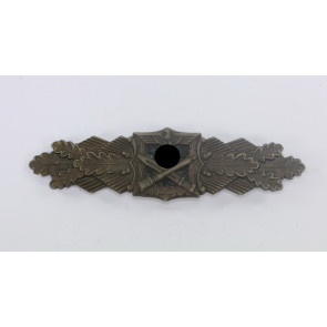  Nahkampfspange in Bronze, Hst. JFS (Josef Feix & Söhne, Gablonz), 1. Modell