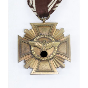  NSDAP Dienstauszeichnung in Bronze, massiv (Zink)