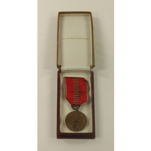  Rumänien, Medaille Kreuzzug gegen den Kommunismus - Romania Recunoscatoare, im Etui