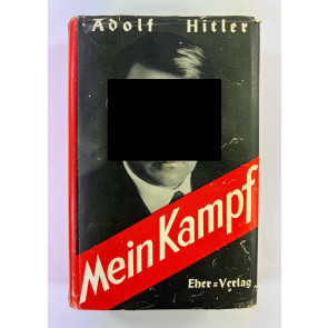  Adolf Hitler, Mein Kampf, Volksausgabe mit Schutzumschlag (!), 1935