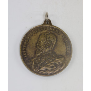 Bayern, Medaille zur 25-jährigen Erinnerungsfeier der "Neuner" , Würzburg 3.-5. August 1895