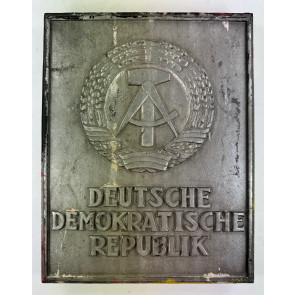 DDR, Plakette für Grenztphal Deutsche Demokratische Republik