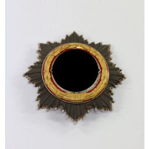 Deutsches Kreuz in Gold, Deschler (schwer) kurze Nadel, 6 Nieten