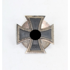  Eisernes Kreuz 1. Klasse 1939, Otto Schickle, Pforzheim, Scheibe und Mutter (!), Magnetisch