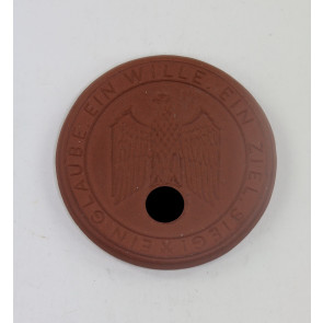 Meissen Plakette, Es kann hier nur einer siegen und das sind Wir - Ein Glaube Ein Wille Ein Ziel Sieg!
