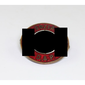 NSDAP Parteiabzeichen, Hst. RZM 90 und Ges. Gesch.