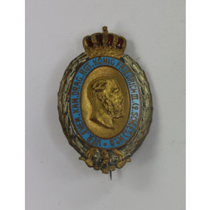 Preußen, Abzeichen, Ver. Ehem. Kam. Drag. Rgt. König Friedrich III. (2. Schles.) No 8, Hst. Paul Küst Berlin C. Sydelstr. 191.