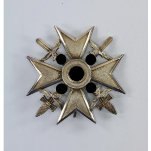Spanienkreuz in Silber mit Schwertern, Hst. CEJ 900