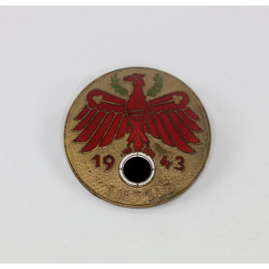 Standschützen Tirol, Siegerabzeichen in Gold Pistole 1943
