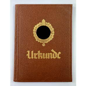 Sturmabteilung (SA), Urkunden Buch Wehrsportabzeichen