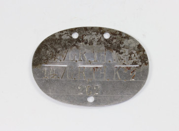 Erkennungsmarke, Grenadier Regiment Th. Körner 2 - Militaria-Berlin